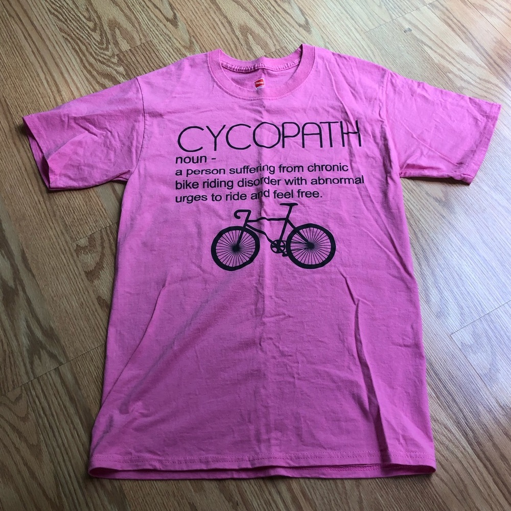 💗🚲 Pink Cycopath Tee! 🚲💗